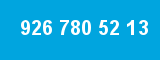 926 780 52 13